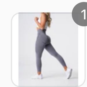 Nvgtn Grey Contour Seamless Leggings worn once size s